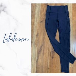 Lululemon High Rise Mesh Leggings size 6